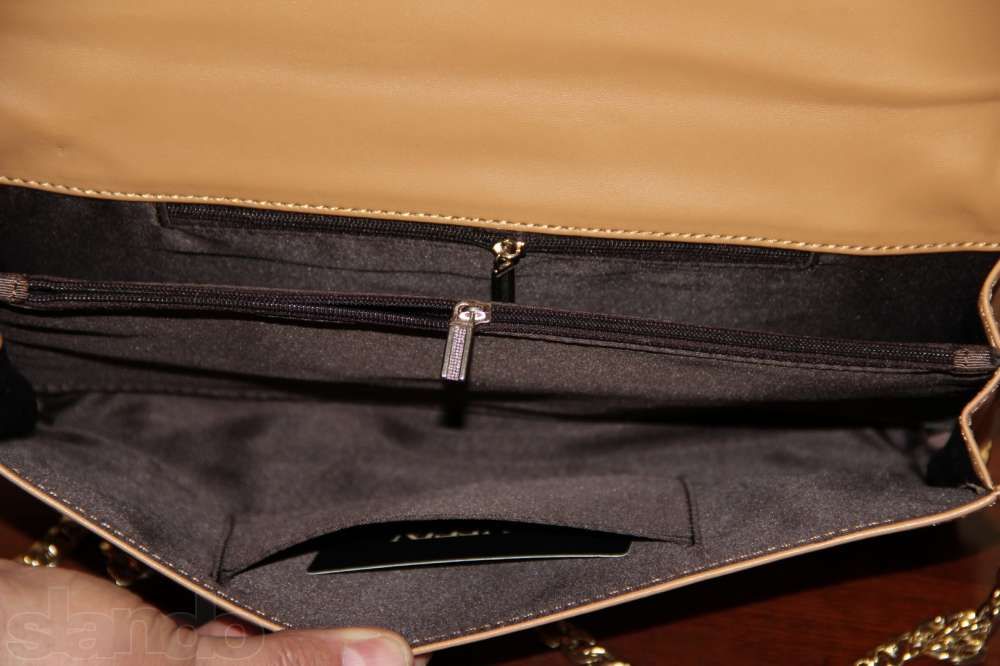 Сумка - клатч кожаный новый