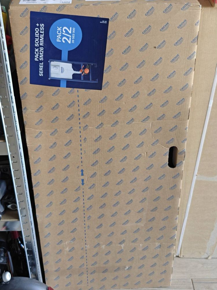 Nowy zestaw podtynkowy wc Grohe Serel