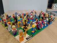 LEGO figurki 55 sztuk z akcesoriami.