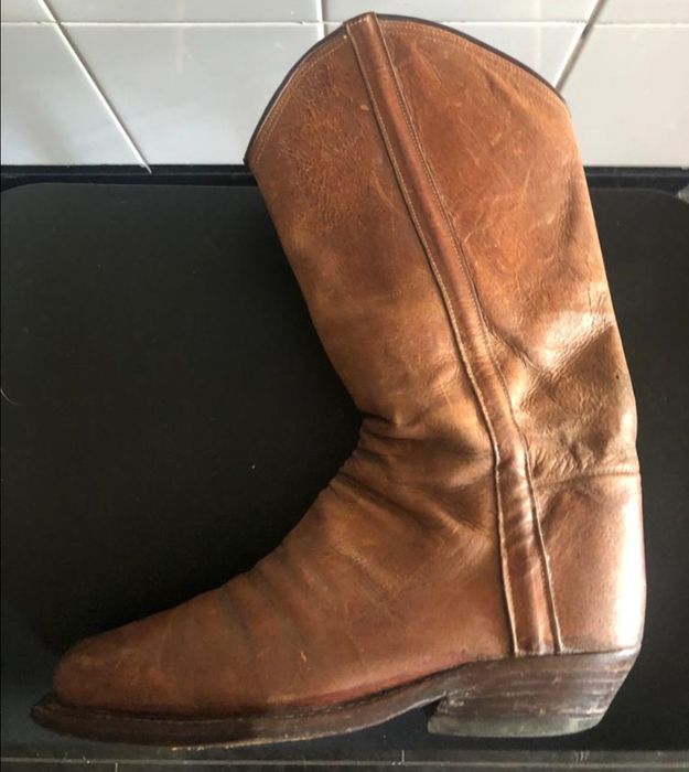 Botas texanas em pele genuína feitas  por encomenda