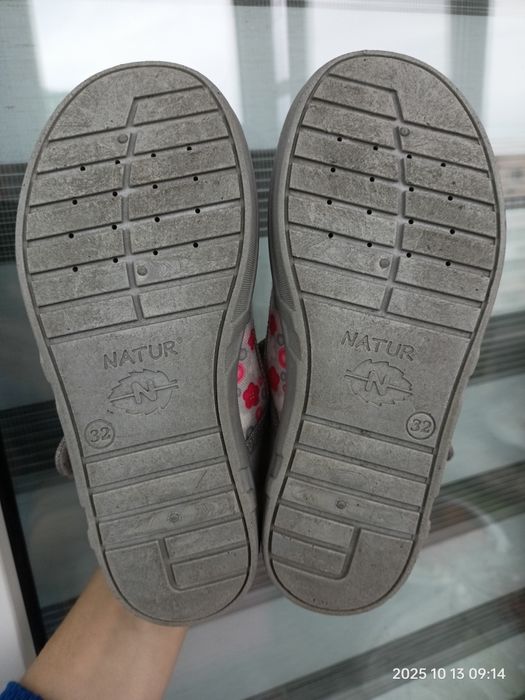 Капці, тапочки, змінне взуття waldi natur, 32 р., 20,3 см