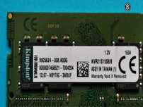 DDR4 8GB KingSton 2133
