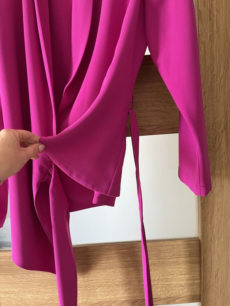 FERIA Elite Look piękny|stylowy|elegancki komplet fuksja r.40