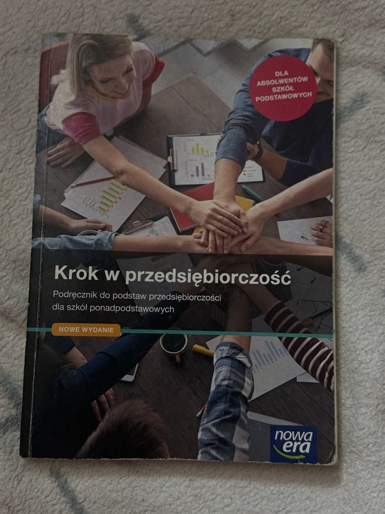 Krok w przedsiębiorczość - podręcznik - nowe wydanie