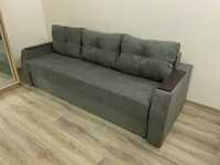 Диван сірий - новий розкладний диван - для спання