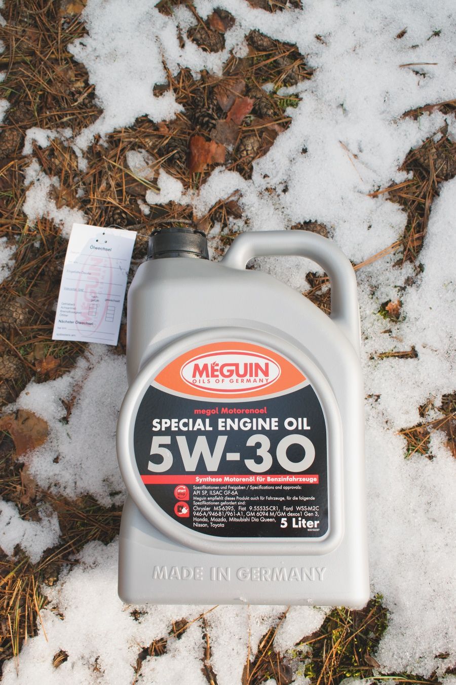 Meguin megol special engine oil 5w-30 (Ilsac GF6A, GM Dexos 1 gen3)