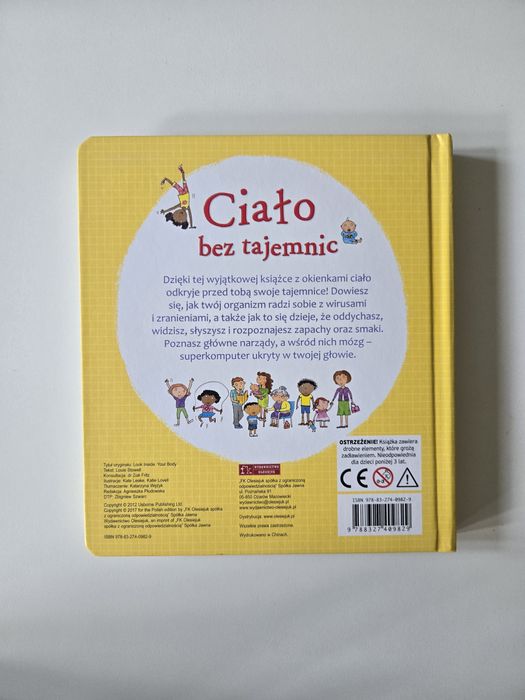 Książka z okienkami Ciało bez tajemnic