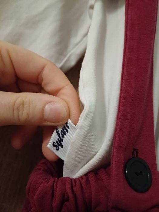 Body i spódniczka  na szelkach