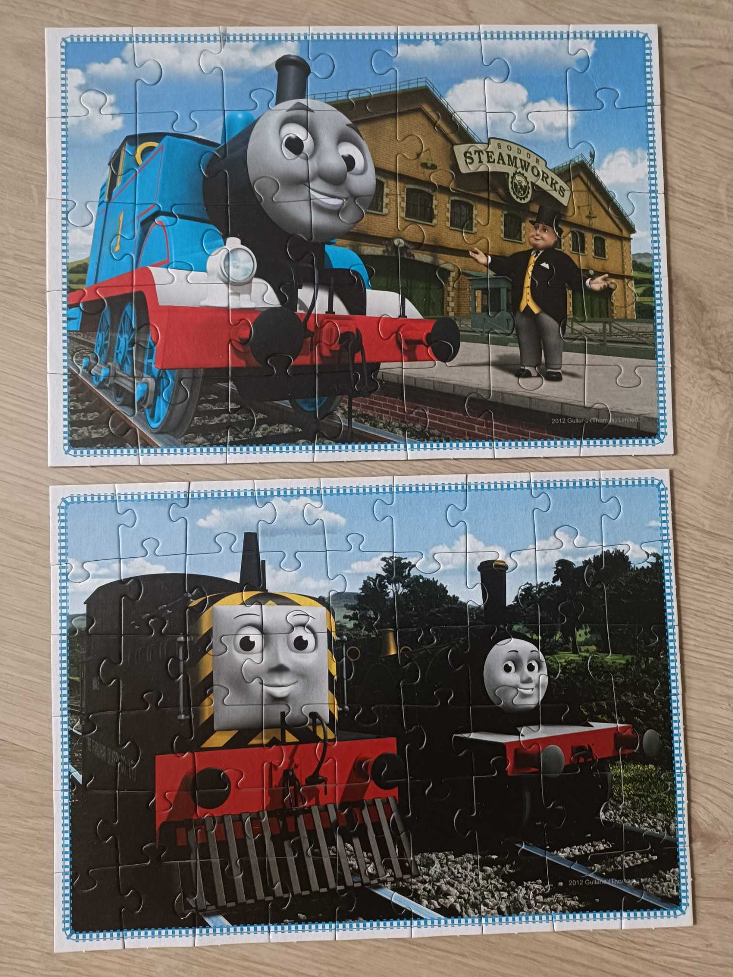 4 układanki Tomek i przyjaciele puzzle