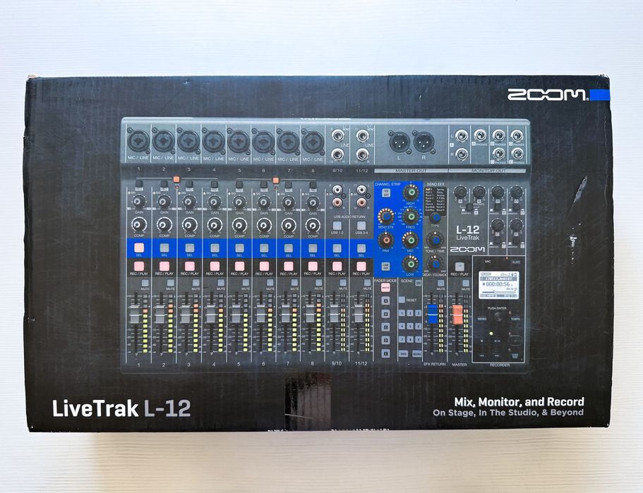 Мікшерний пульт Zoom Livetrak L-12