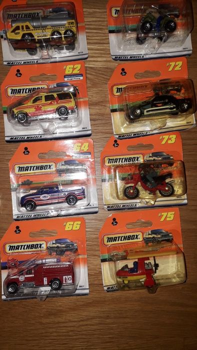 Lote de carros novos da matchbox