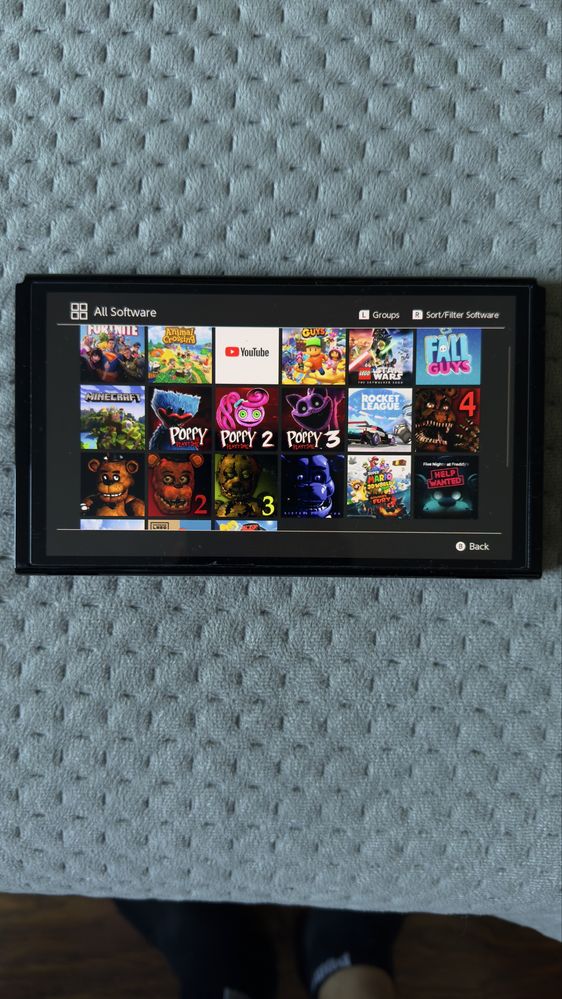 Konsola Nintendo Switch OLED cały komplet i dodatki