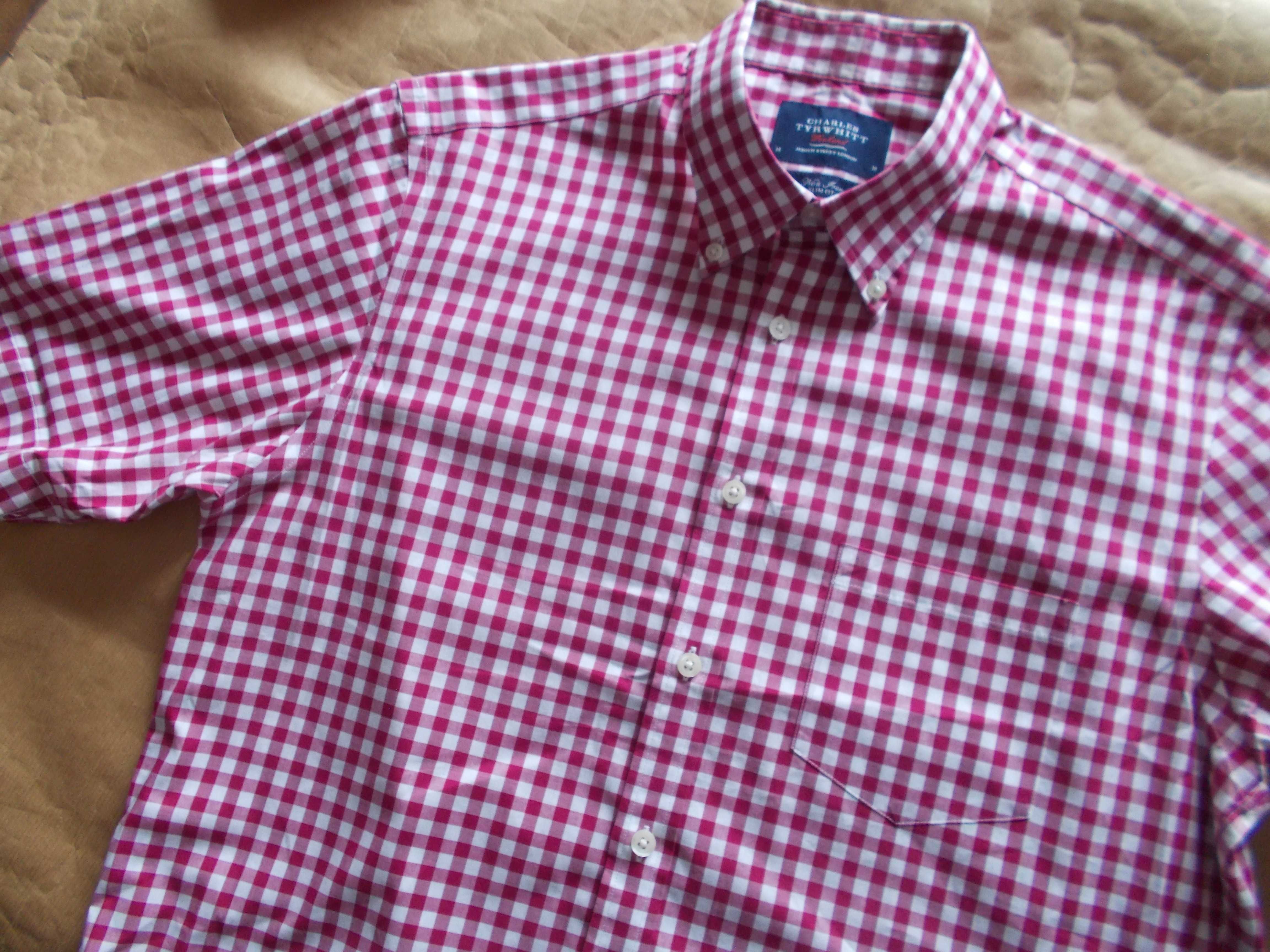 M- CHARLES TYRWHITT Casual Premium Koszula Męska M 40 cm UK