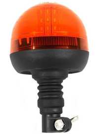 Lampa ostrzegawcza LED kogut na elastyczny trzpień 12/24V