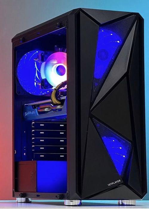 ПК для ігор | i5 + RX 470 | 8 ГБ RAM | SSD 512 ГБ | Готовий до роботи