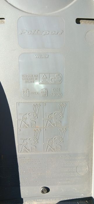 Cadeira de bicicleta