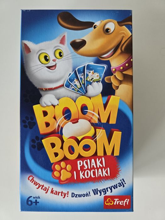 Boom Boom Psiaki i Kociaki - gra planszowa