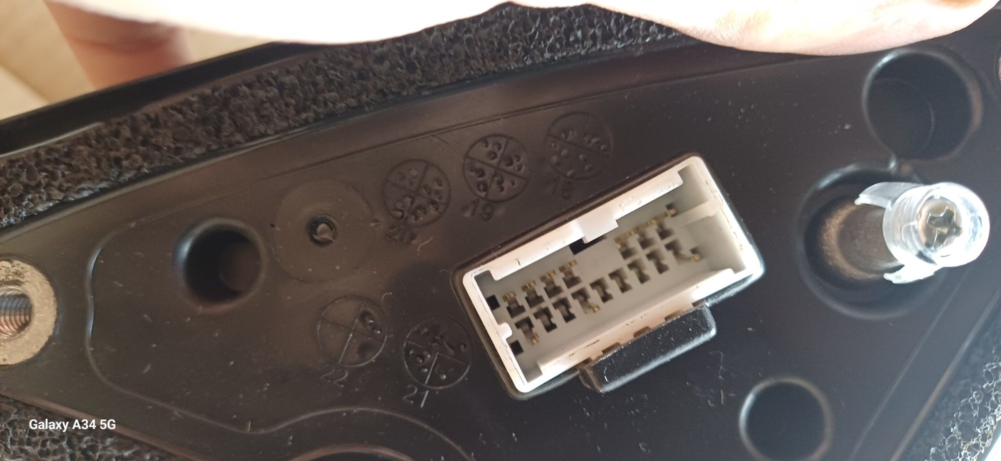 Kia Ceed III lift lusterko zewnętrzne prawe 10 pin nowe oe