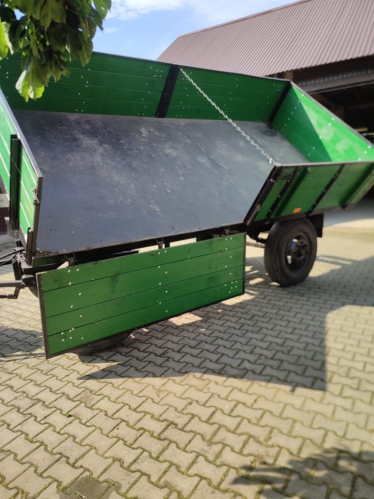 Przyczepa rolnicza 8 Ton wywrot