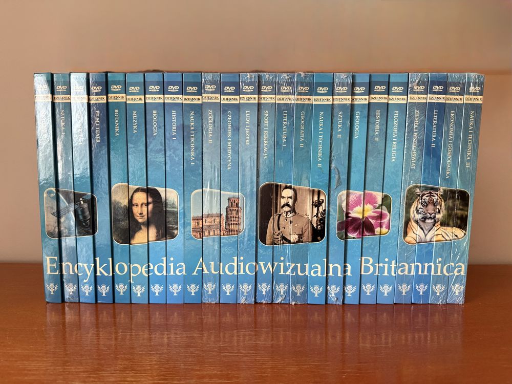 Encyklopedia Audiowizualna Britannica komplet