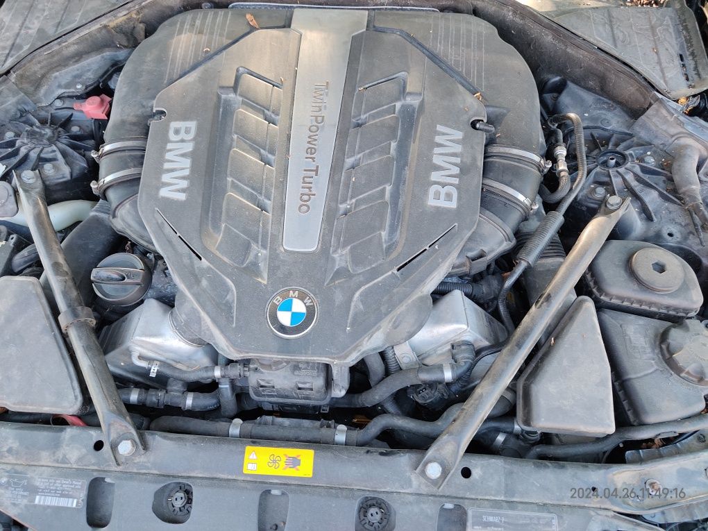 Мотор BMW n63 4.4twin turbo бензин f01