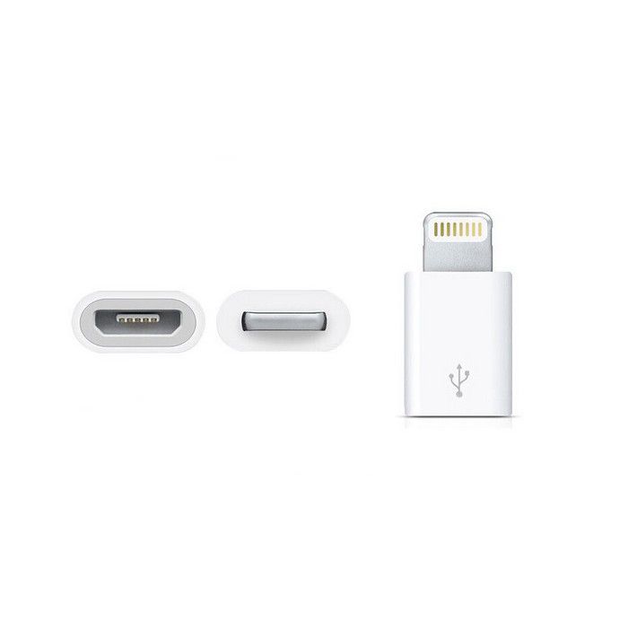 Adapter przejściówka micro USB do iPhone 5 6 7,