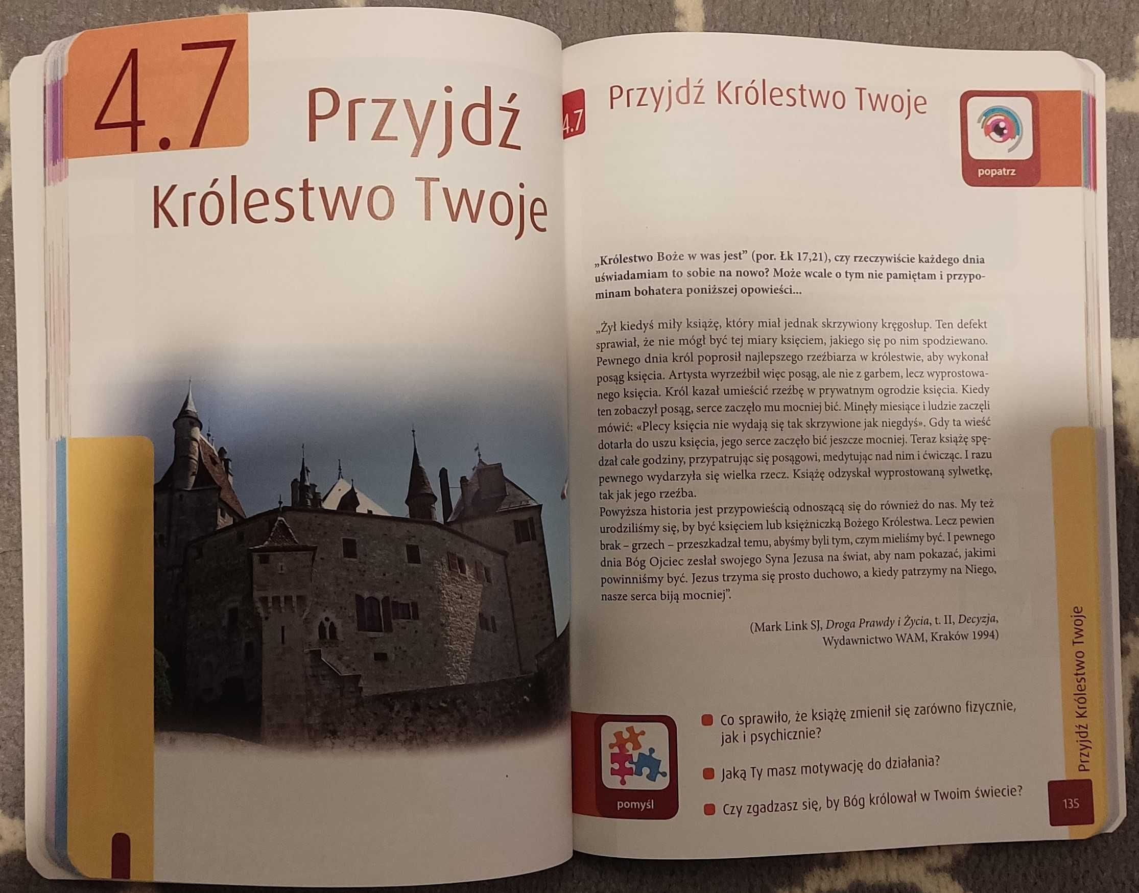 Spotykamy się z żywym Słowem Podręcznik Religia klasa 7