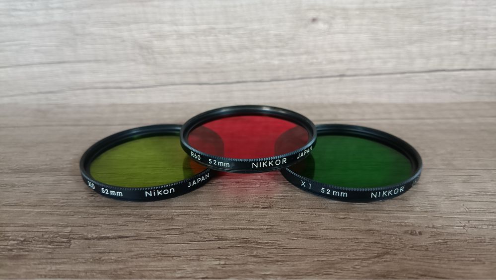 Світлофільтри Nikon 52mm сататний,зелений для ч/б фотографії