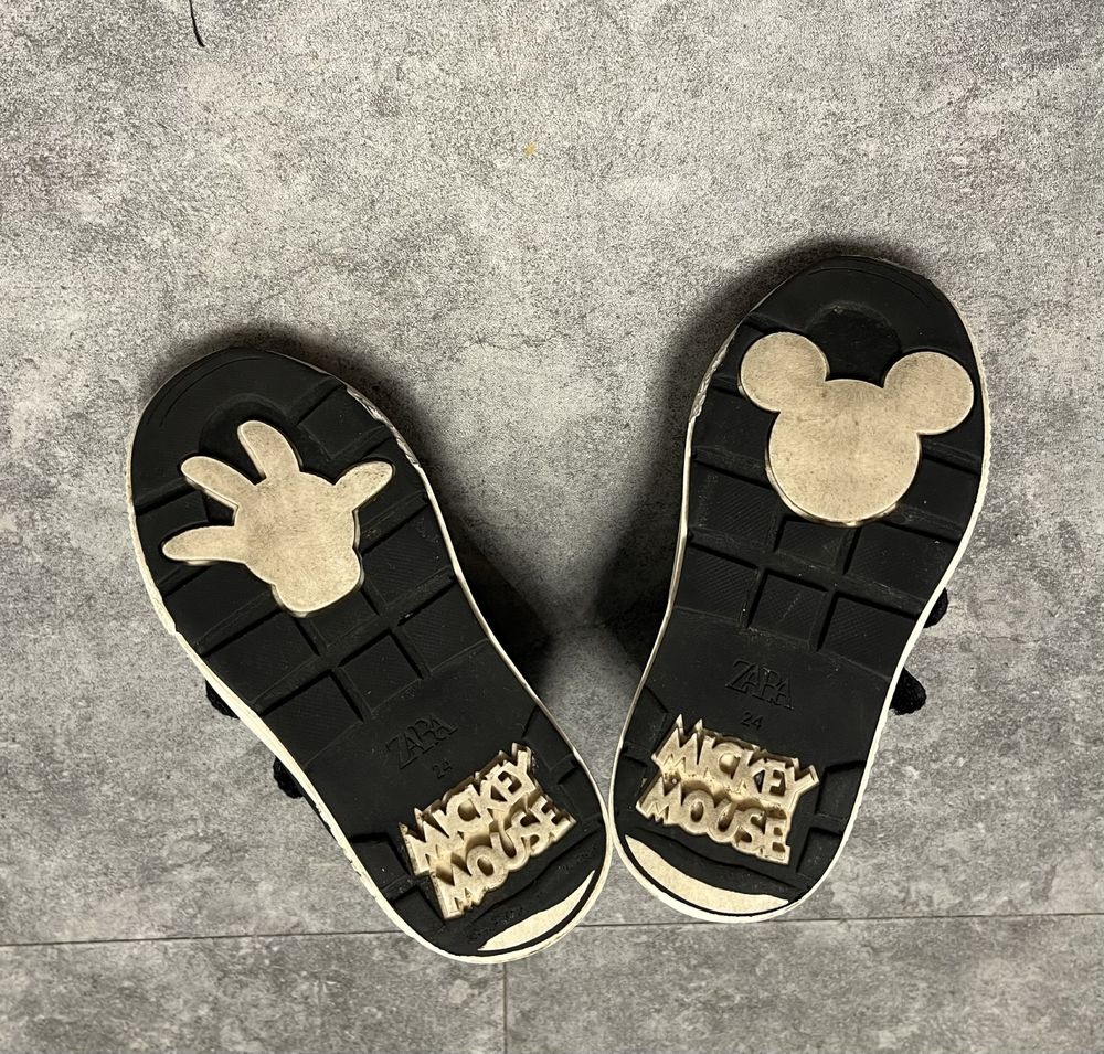 Buty sportowe za kostkę Myszka Mickey Disney Zara roz.24 (14,9cm)