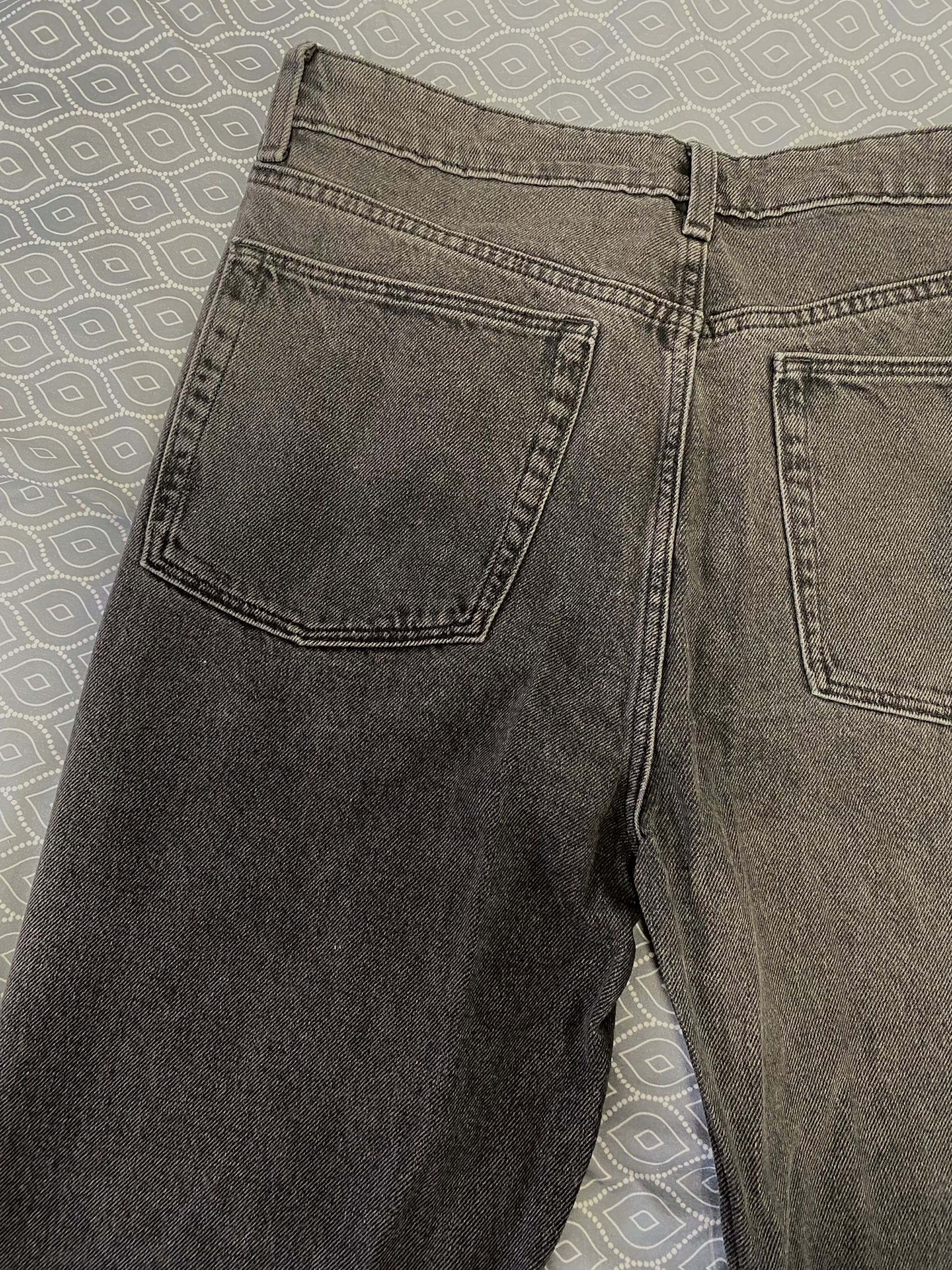 Подовжені чорні джинси Asos