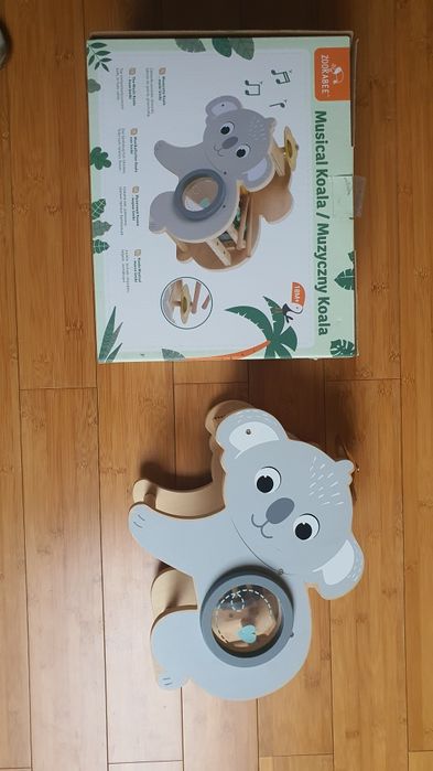 Zabawka drewniana Muzyczny Miś Koala Smiki Smyk z kartonem