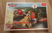 Puzzle Trefl 160 elementów komletne Planes Samoloty Lot nad krajem Chu