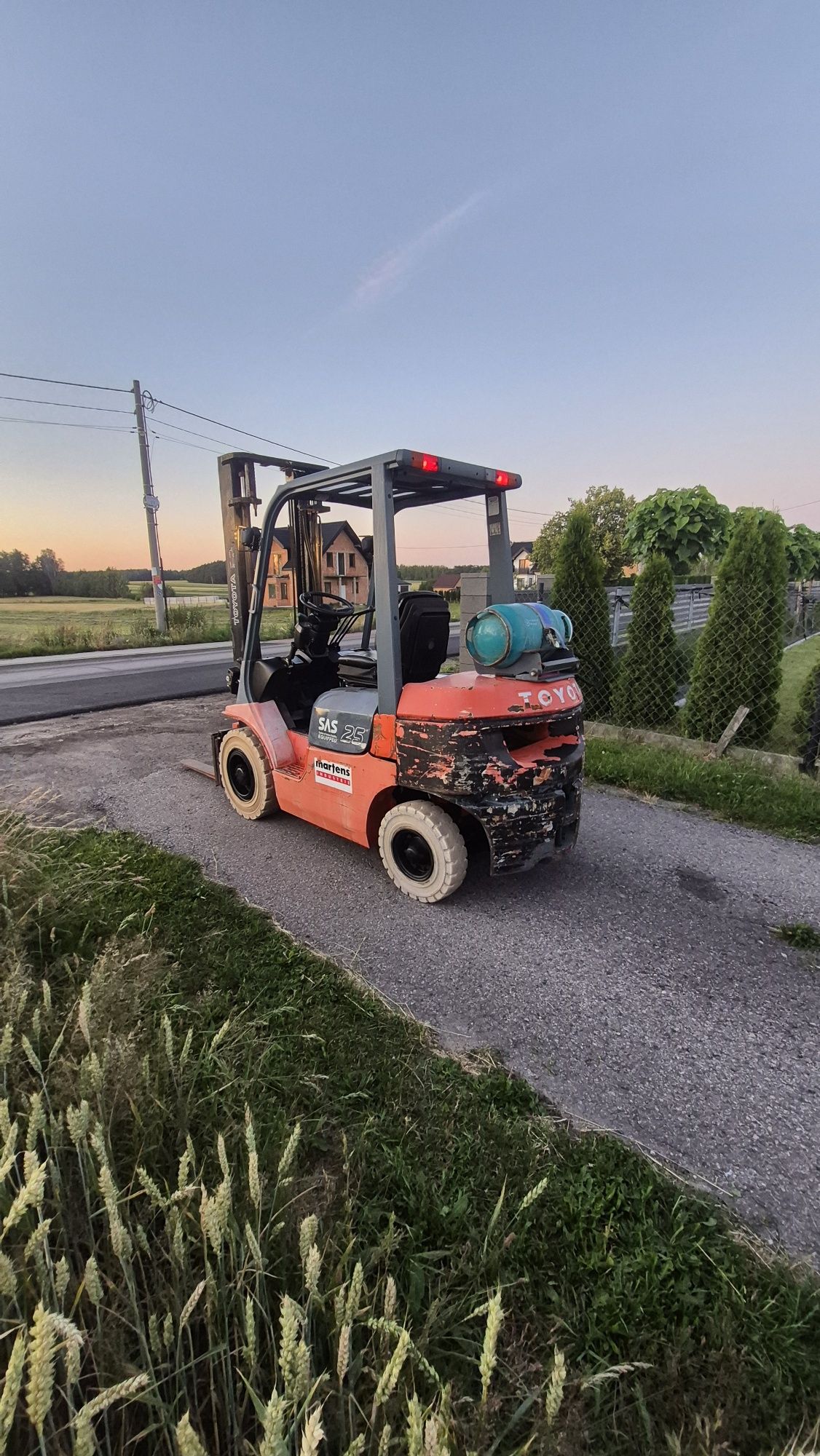 Wózek widłowy TOYOTA 7fgf25, 2500kg