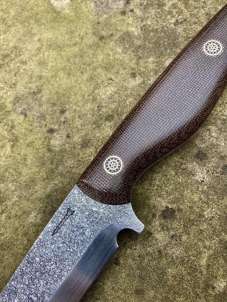 Nóż harcerski myśliwski finka recznie robiony bushcraft scyzoryk