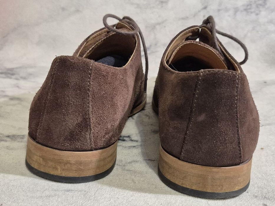 Замшевые мужские туфли Manfield.размер 44.