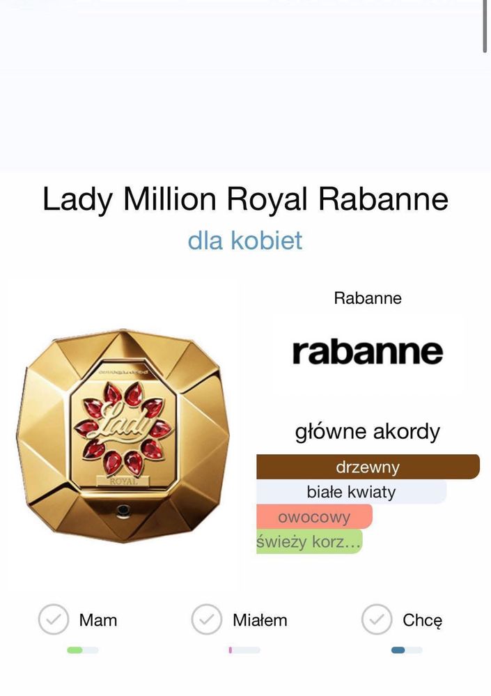 Paco Rabanne Lady Million Royal 50 ml