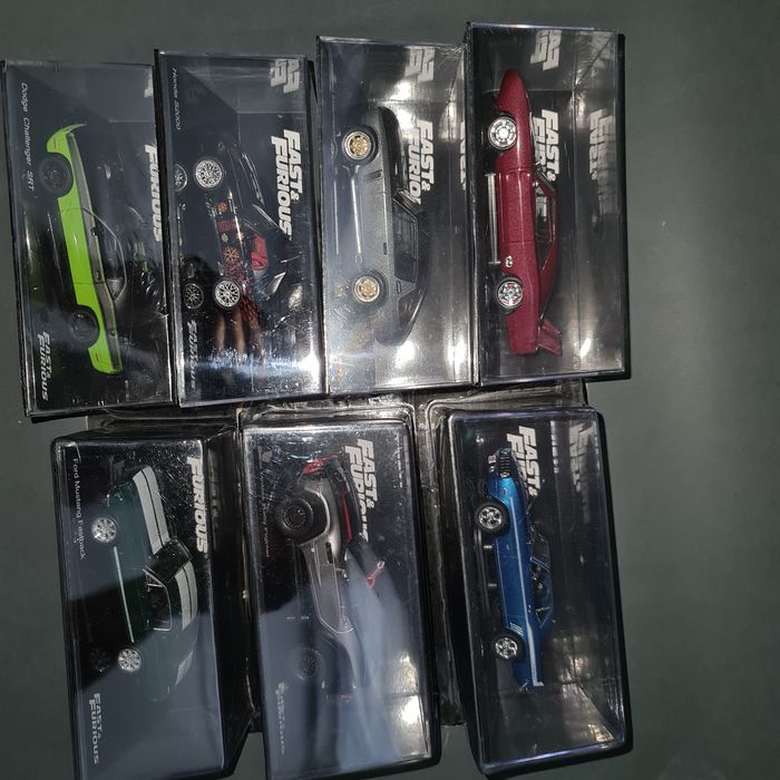 Modele fast and furious deagostini autka w  skali 1:43