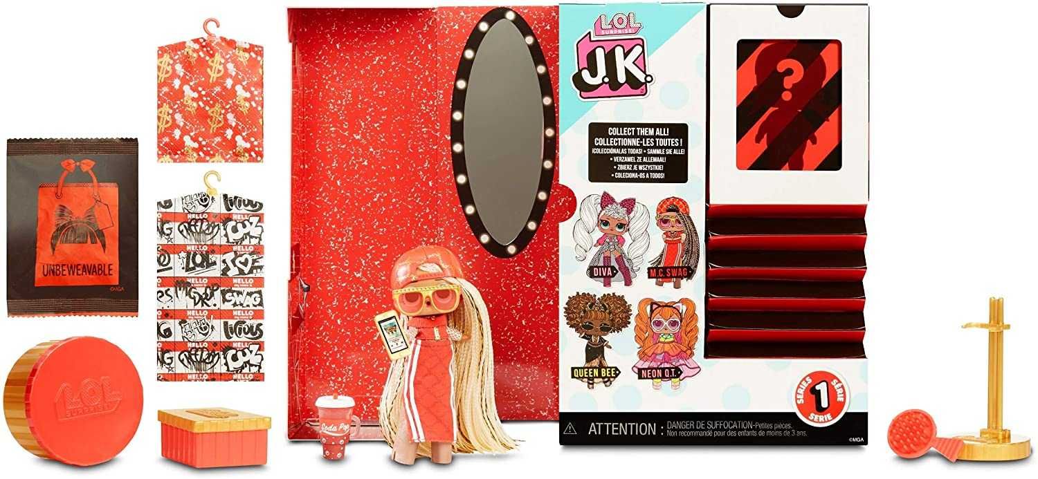 Игровой набор с куклой lol surprise! jk swag mini fashion doll!