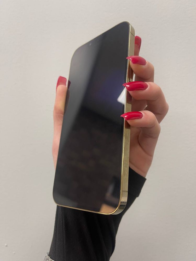 Used iPhone 13 Pro Max 128gb Gold R-sim, no face