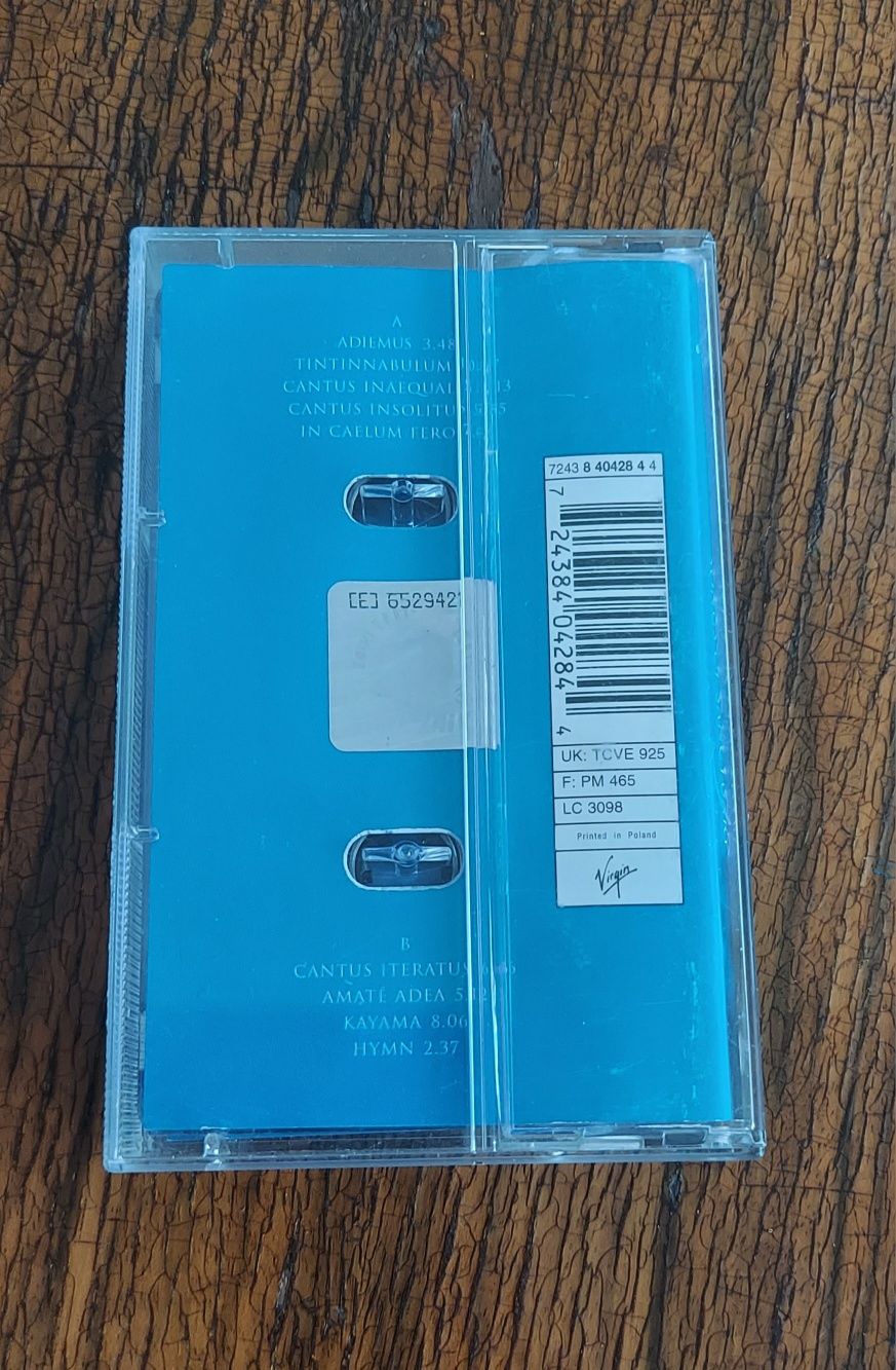 Adiemus – Songs Of Sanctuary 1997 kaseta