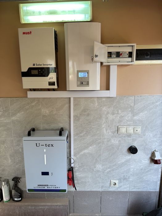 Резервне/безперебійне живлення / інвертори/акумулятори/соняччні панелі