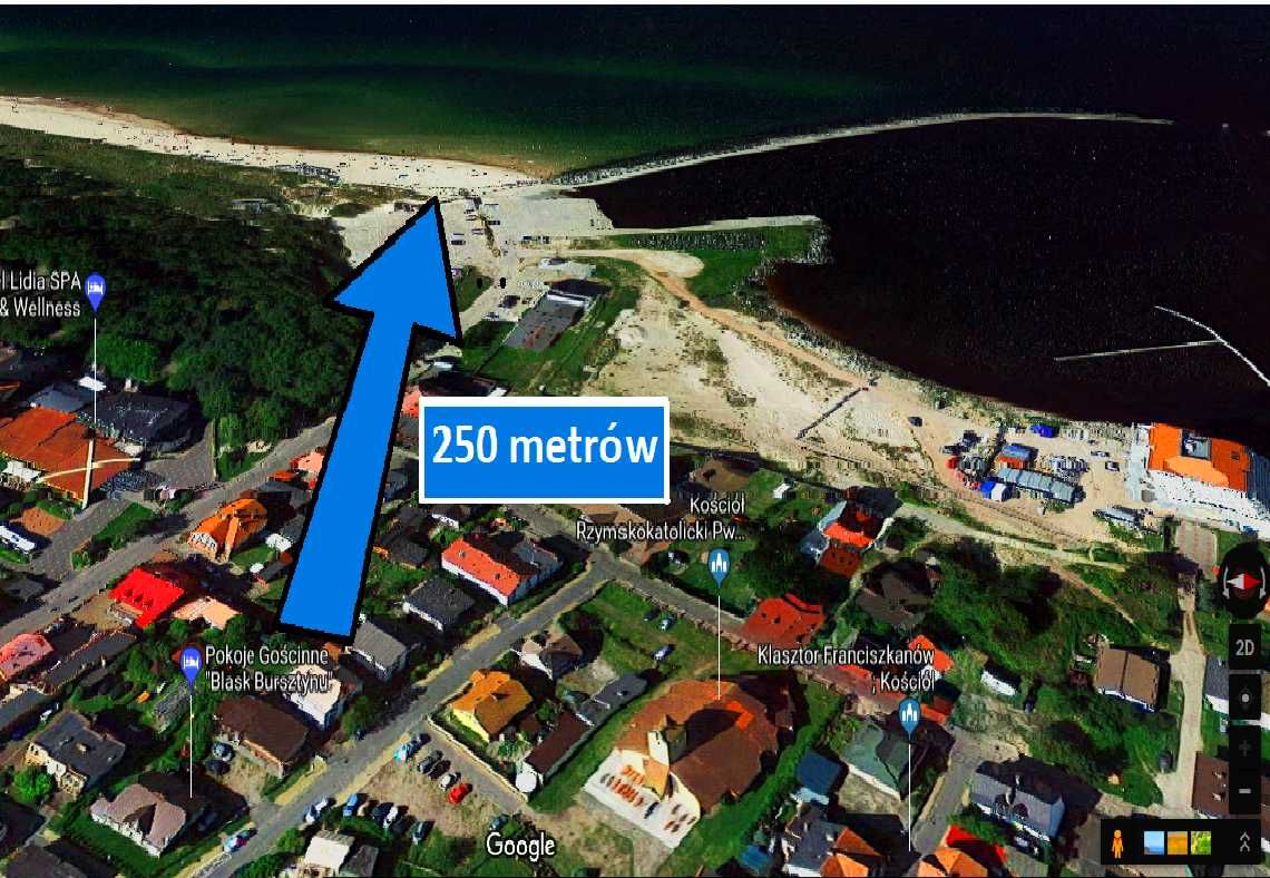 Pokoje w centrum Darłówka 200 m od plaży - Darłówko Zachodnie