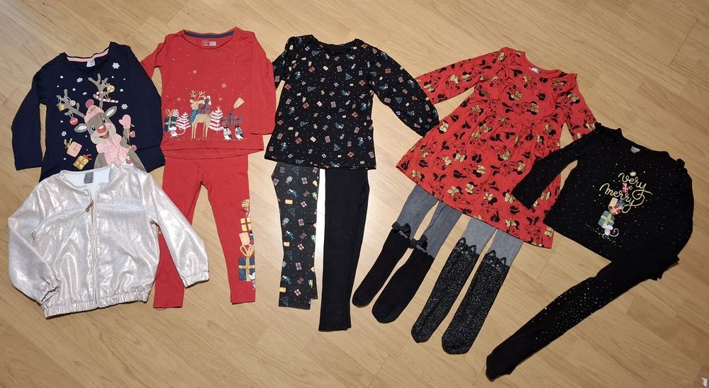 Zestaw świąteczny 12 sztuk 104/110