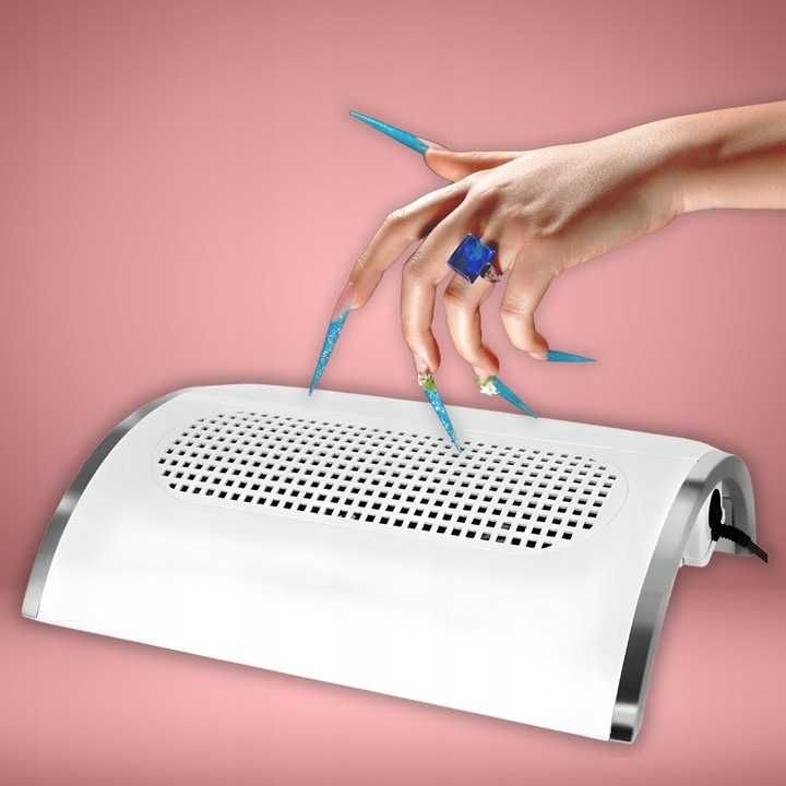 Pochłaniacz Pyłu Odpylacz Do Manicure Frezarki 3 Wiatraki 2 Worki