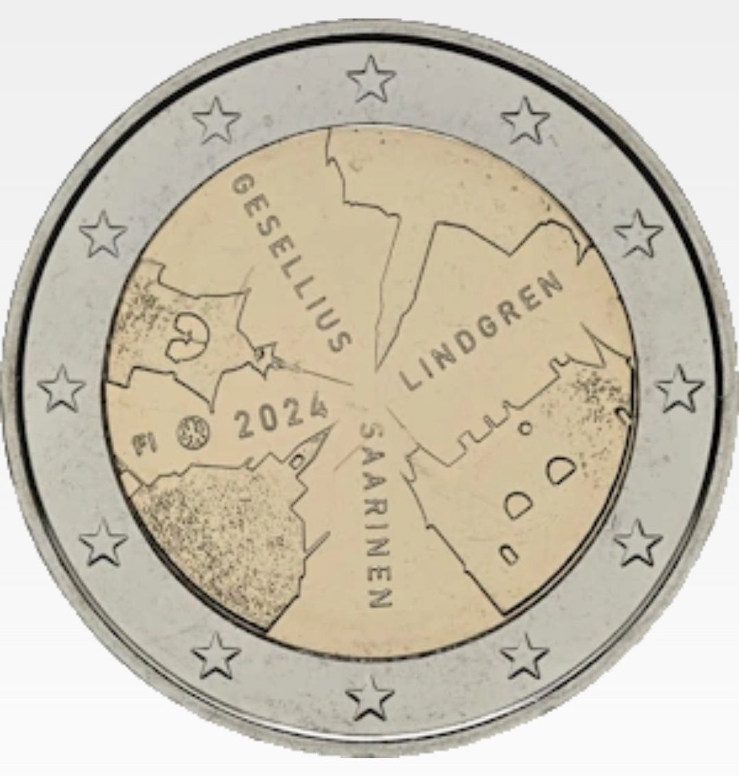 Finlandia-moedas 2 euro