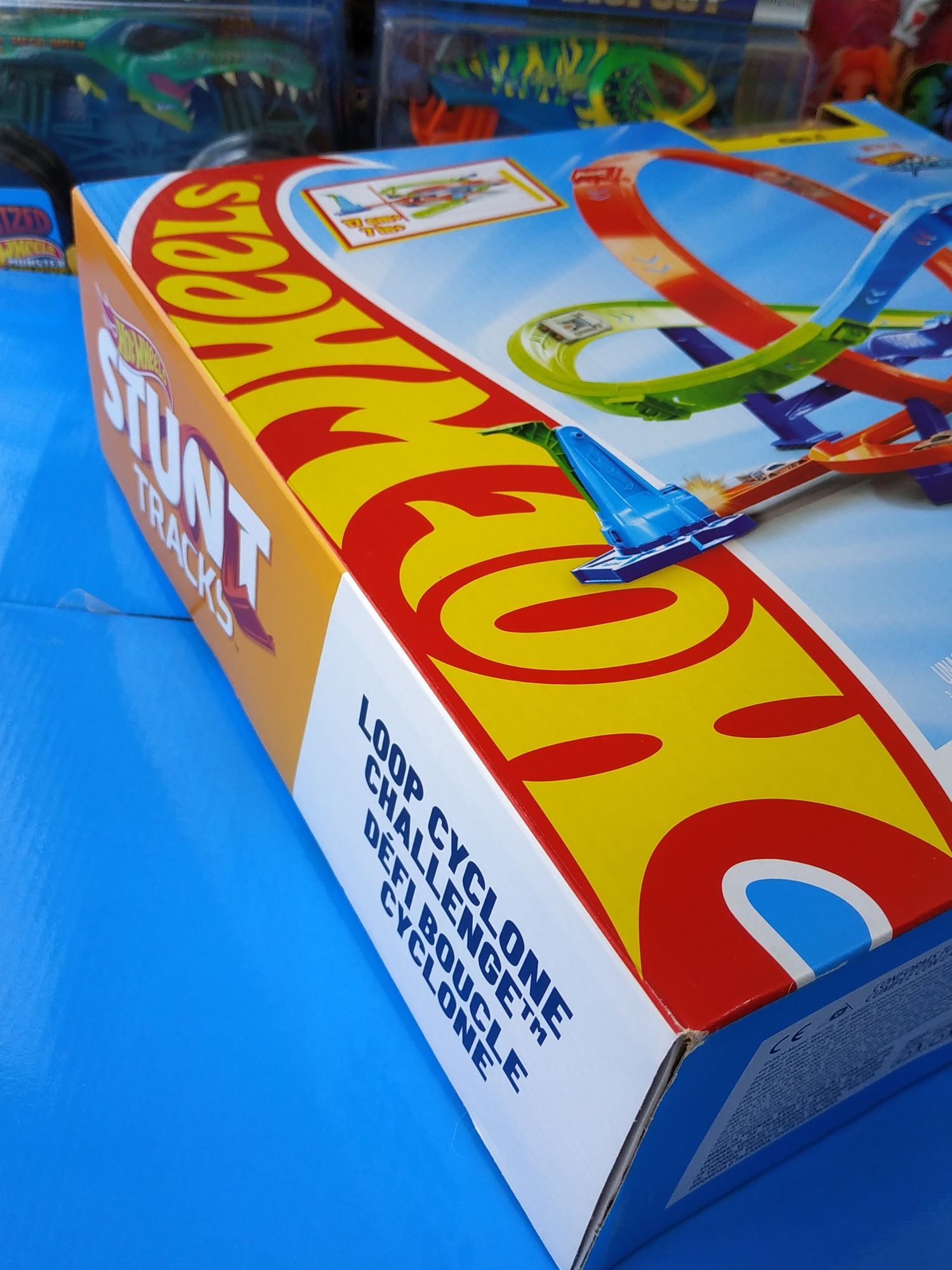 Трек Hot Wheels гіперпетлі Loop Cyclone гиперпетли петля набір пуск 4+