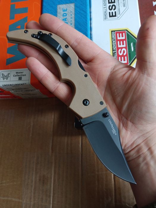 Cold Steel Espada Medium 440c to wygodny i charyzmatyczny nóż składany