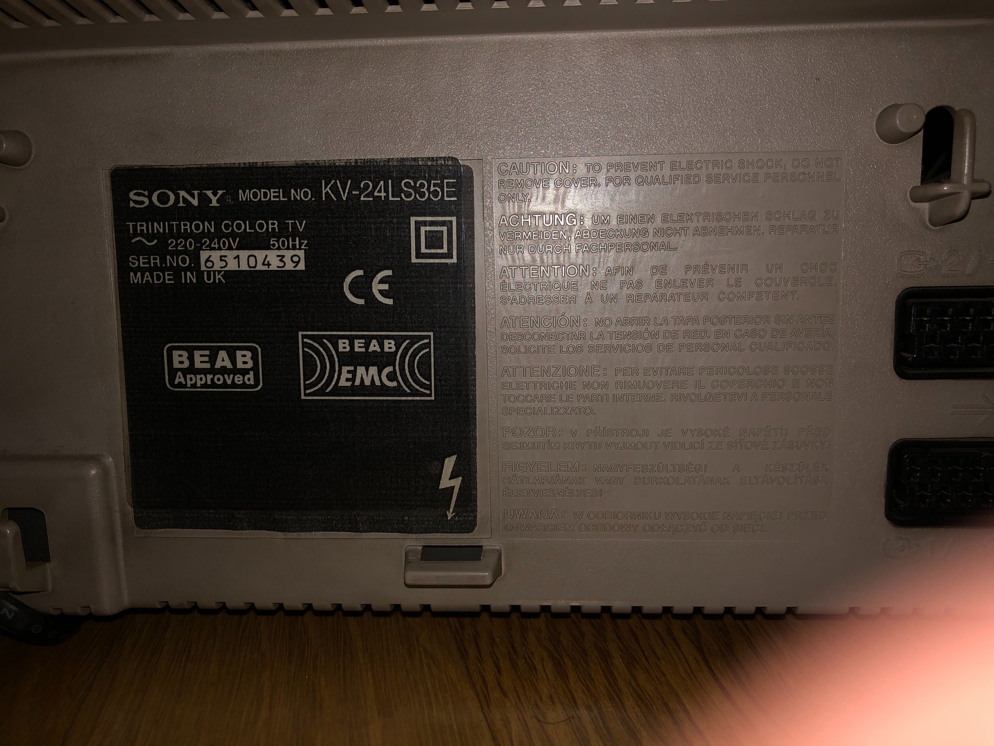 Televisão Sony Trinitron