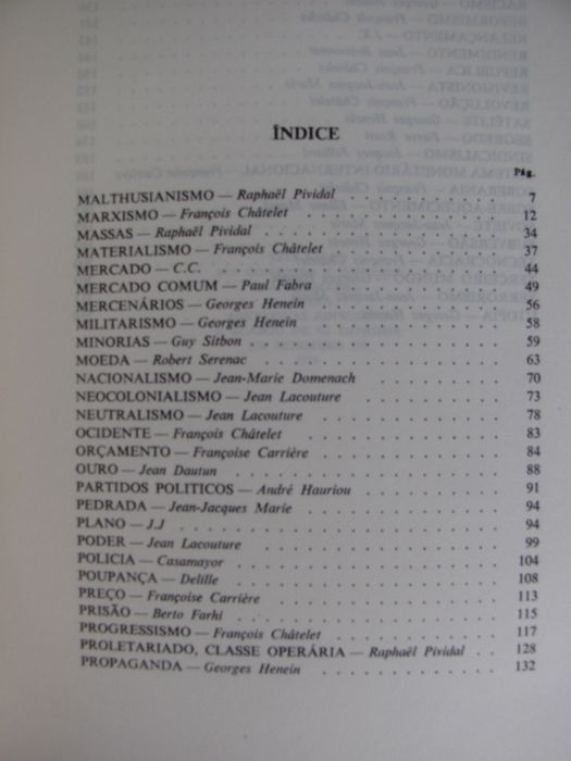 Pequena Enciclopédia Política (II) de J. Lacouture