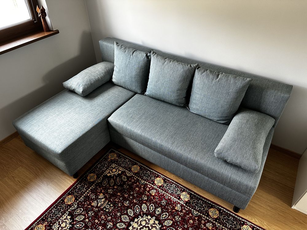 Sofa IKEA ÄNGSTA 3-osobowa z szezlongiem – stan bardzo dobry